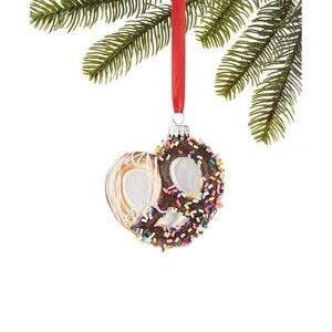 HOLIDAY LANE Sweet Tooth Glass Pretzel Ornament